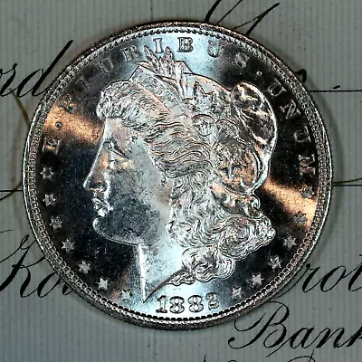 * 1882-S * CHOICE To GEM BU MS MORGAN SILVER DOLLAR * FROM ORIGINAL BANK BAG * • $159.95