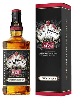 Jack Daniel's Legacy Edition 2 Limited Edition Tennessee Whiskey 700mL • $101.99