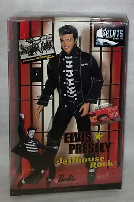 2009 Barbie Pink Label Collector Edition Doll Elvis Presley Jailhouse Rock • $45