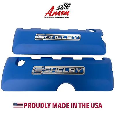 2011-17 Ford Mustang GT 5.0 Custom  SHELBY  Blue Coil Covers - Ansen USA • $175