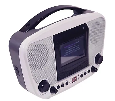 £69.99 • Buy Mr Entertainer Portable CDG Bluetooth Karaoke Player Machine + Monitor And Music