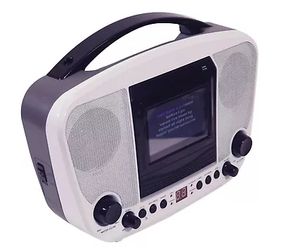 Mr Entertainer Portable CDG Bluetooth Karaoke Player Machine + Monitor And Music • £69.99