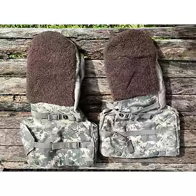 Military Mitten Set Extreme Cold Weather W/Liners Size Medium • $24