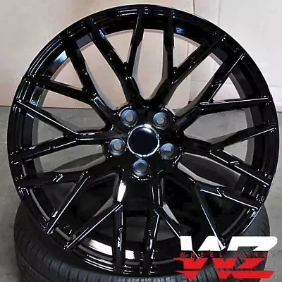 20  Wheels Fit Audi A4 A5 S4 S5 A6 A7 A8 Q5 Atlas VW CC 20x9.0 5x112 Black Set   • $961