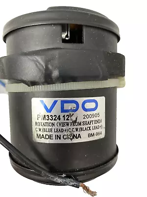 VDO  BM964 Blower Motor PM3324 12 HVAC Blower Motor Front • $22.50