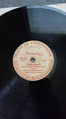 78 Rpm Record Deutsche Volksmusik Jägermarsch • $20