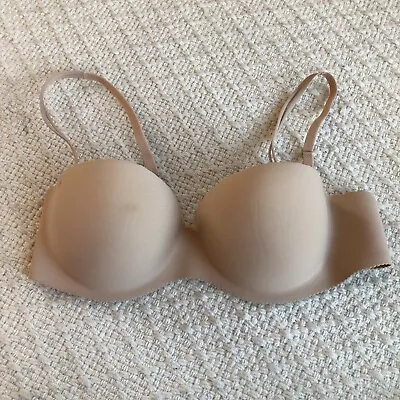 Victoria's Secret Angels Secret Embrace 36B Pushup Underwire Beige Bra • $14.99