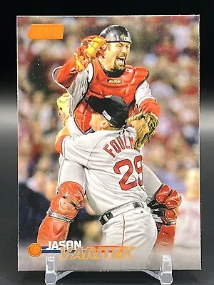 2023 Topps Stadium Club Orange Foil #135 Jason Varitek #/199 Boston Red Sox • $9.99