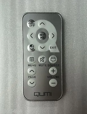 New Projector QUMI I/R Remote Control QRCIVVK For Vivitek Q5  (Q2Q7) Series • $15.50