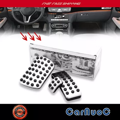 3x For Mercedes-Benz CLA ML GL R Class Accelerator Brake Parking Pedal Covers • $15.20