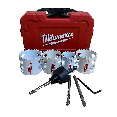 Milwaukee 49-22-4019 BI-Metal Hole Saw Kit (8-Piece) • $24.09