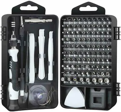 £13.95 • Buy 115 In 1 Magnetic Precision Screwdriver Set Computer Warch Phone Repair Tool Kit