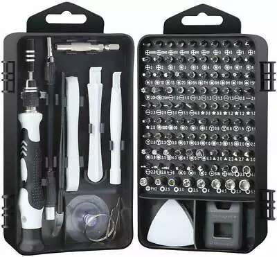 115 In 1 Magnetic Precision Screwdriver Set Computer Warch Phone Repair Tool Kit • £13.95