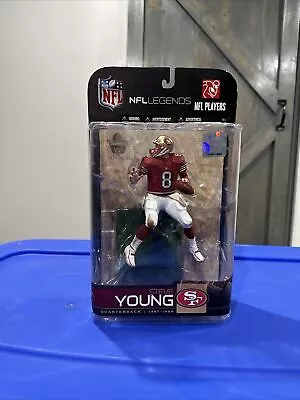 2009 McFarlane NFL Legends Steve Young S.F. 49ers Red Jersey. • $20