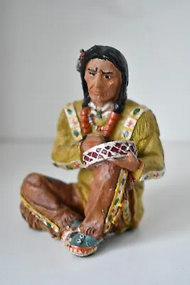 Native American Indian Figurine/ Ornament Indian Brave Figure (M) • £13