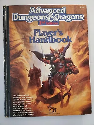 Advanced Dungeons & Dragons PLAYER'S HANDBOOK 2nd Ed • $42.50