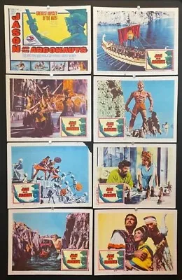 Jason And The Argonauts Movie Lobby Card Set Harryhausen 1963 *Hollywood Posters • £669.85
