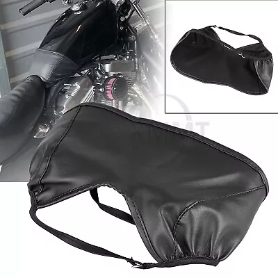 $20.88 • Buy Fuel Tank Bra Cap Oil Tank Cover For Harley Dyna Low Rider FXDL Wide Glide 04-up