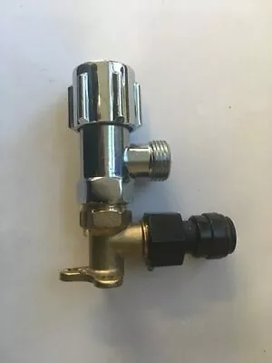 Mini Cistern/Stop Tap Assembly 1/2  BSP Male Iron Thread X 12mm Pushfit • $39.99