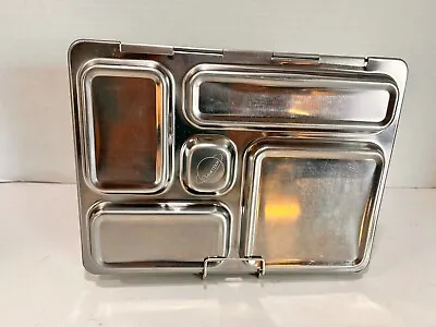 Planetbox Rover Stainless Steel Metal 5 Compartments Bento LUNCH BOX Planet Box • $29.54