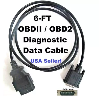 OBD2 OBDII Main Data Cable For MAC TOOLS ET9500 Scan Tool Code Reader Scanner • $28.52