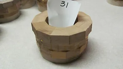 Segmented Wood Bowl Turning Blank - Made From Kiln Dried Wood - Bowl Blank #31 • $19.95