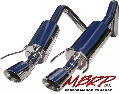 MBRP Exhaust 304 SS 05-08 Corvette C6 Dual Rear Exit Round Tips S7000304 • $754.99