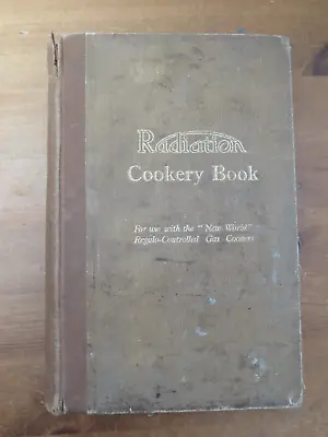 Vintage Radiation Cookery Book Cooking 1936 Hardback Gas History • £9.99