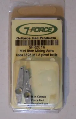G-Force Mini Titan E325 Mixing Arms 1.6 GFR2016 • $22.99