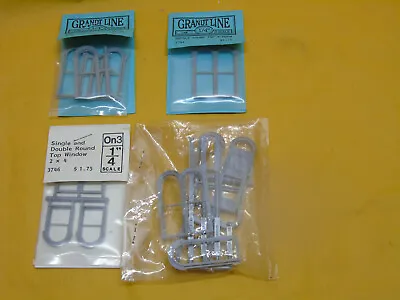 Vintage 1990's 1/48 Scale Grandt Line O Scale Round Top Windows Collection • $15