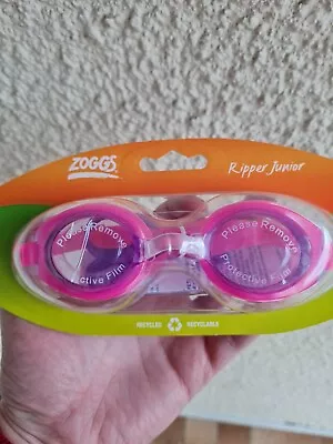 Zoggs Kids Ripper Junior Swimming Goggles - Pink/Purple (314542) • £7.40