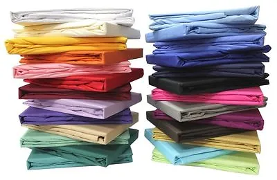 300tc Egyptian Cotton Bed Linen 4pc Sheet Set/3pc Duvet Set/pillow All Uk Size • £101.99