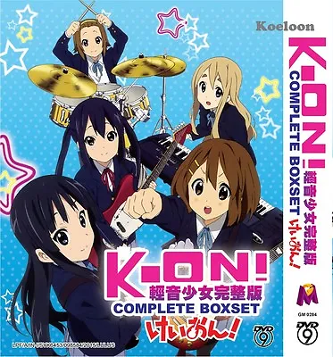 DVD Anime K-ON! Complete Series Season 1+2 (1-36 End)+Movie +5 OVA English Dub • $26.90