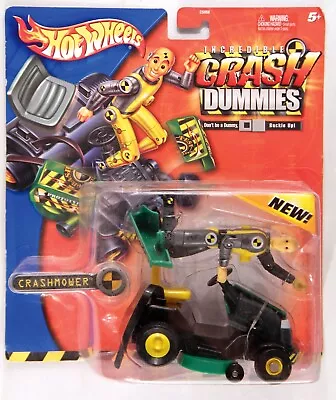 Vintage 2003 Mattel Toys Incredible Crash Test Dummies CrashMower Rare • $74.99