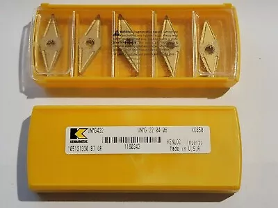 Vnmg 432 Kc850 Kennametal *** 5 Pcs *** Factory Pack ***  • $98