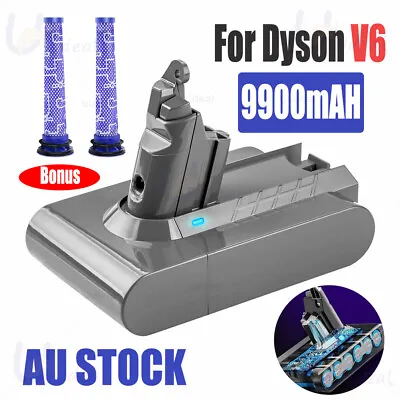 9900mAh For DYSON V6 Battery Animal DC58 DC59 DC62 DC74 SV03 965874-02 SV09 SV06 • $38.90