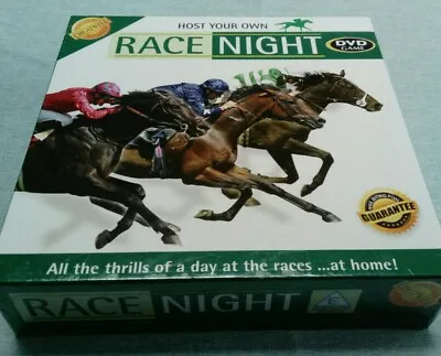 HOST YOUR OWN RACE NIGHT DVD GAME *NEW SEALED* Slight Damage To Base • £10.99