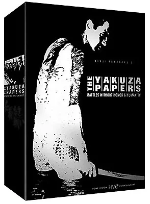 THE YAKUZA PAPERS 6-Disc DVD Set In Metal Slipcase Brand New Out Of Shrink Wrap • $284.48