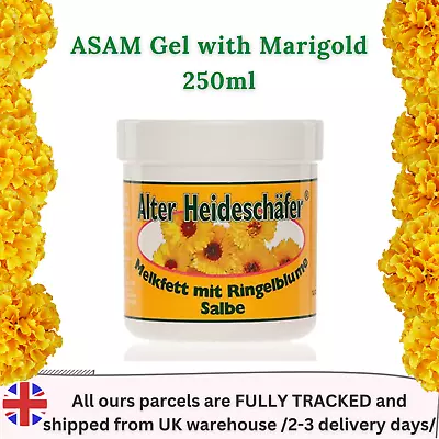 £9.99 • Buy ASAM Gel With Marigold Extract For Dry And Irritated Skin Hand Foot Eczema 250ml