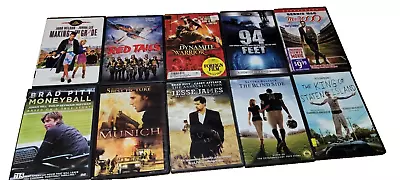 DVD Movies Lot Of 10 Various Titles Action Sports Comedy • $14.95