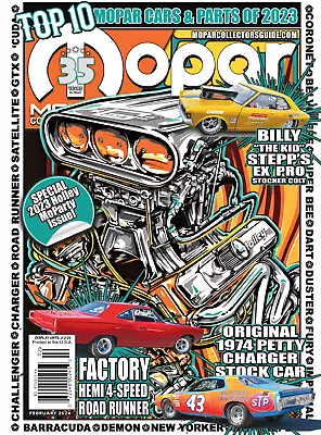 Mopar Collector's Guide Magazine | Feb 2024 | Special 2023 Holley Moparty Issue! • $14.99