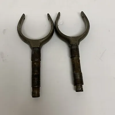 Vintage Pair Of Used Brass Oar Locks 7  • $34.99