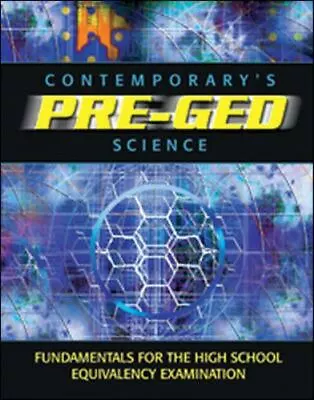 Pre-GED Satellite Book: Science; GED Calc- 0072527617 Paperback MHCONTEMPORARY • $4.89