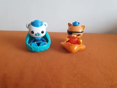 Fisher-Price Octonauts Octopod & Kwazii Shipwreck Boats Spares With Figures  • £9.99