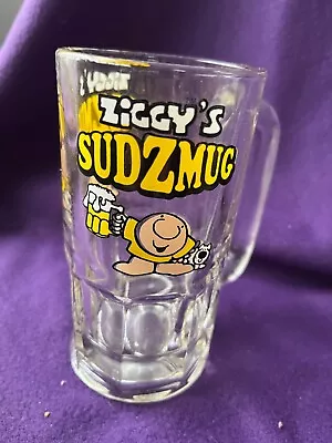 $12 • Buy Vintage 1980  Ziggy Suds Tall Glass Mug