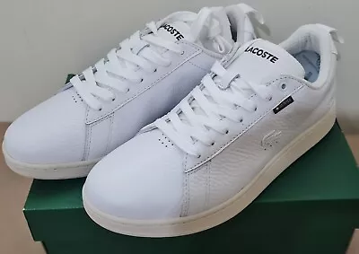 Lacoste Men's Carnaby EVO GTX 07221 SMA White/Off White US 9 7-43SMA002065T New • $151.99