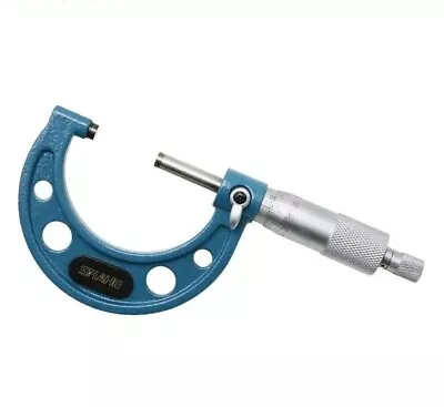Micrometer Gauge Ratchet Inside Outside Lock Clamp Measuring Tools Kit 0.01mm • $38.69