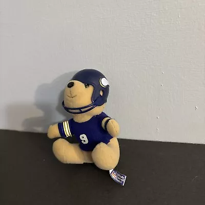 Vintage Minnesota Vikings Russ Mini Bear With Helmet • $15