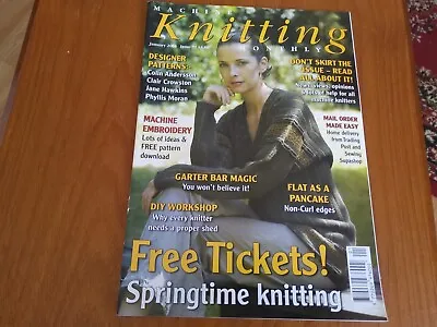 £4.50 • Buy Machine Knitting Monthly Magazine, January 2004 Issue 72