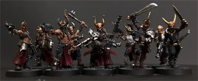 Chaos Cultists Warhammer 40K Chaos Space Marines Painted Games Workshop Gallery • $742.37